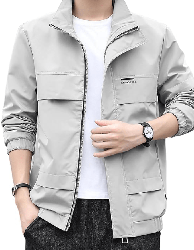 Men’s Lightweight Casual Jacket | Modern Stylish Design | Perfect for Daily Wear & Travel