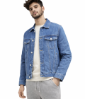 Men Denim Full Sleeve Regular Winter Jacket