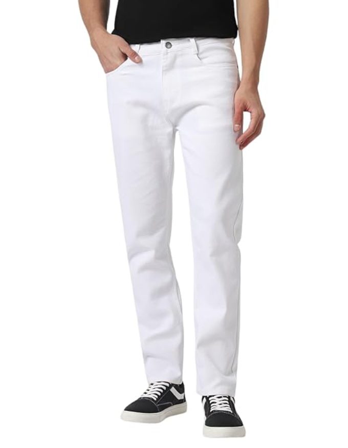 Slim Fit Mid-Rise Jeans for Men | Stretch Denim